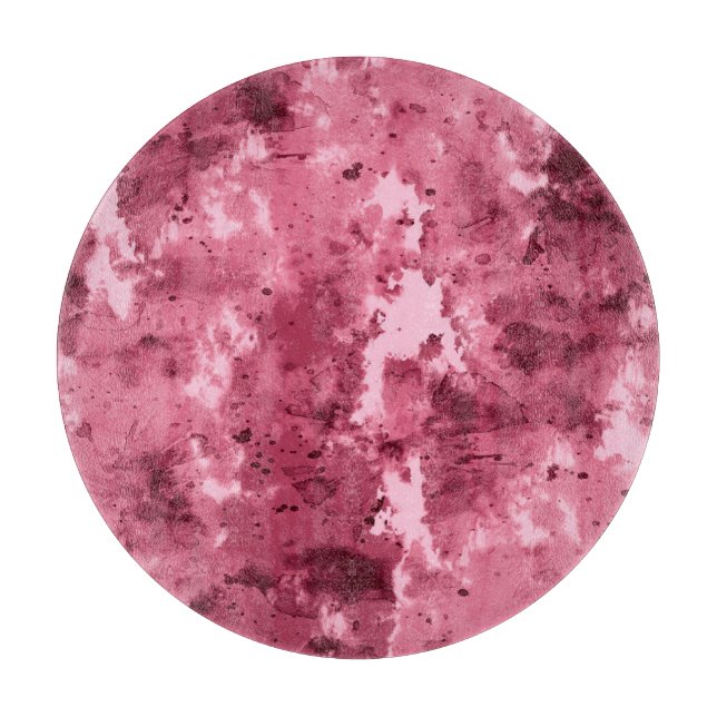 Abstract watercolor grunge: camouflage pattern. cutting board (Front)
