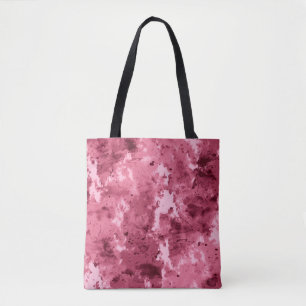 Abstract watercolor grunge: camouflage pattern. tote bag