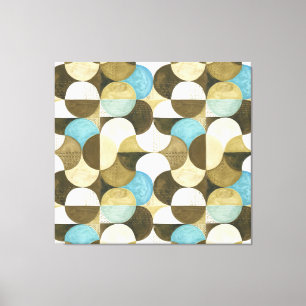 Abstract Watercolor Hand Drawn Canvas Print