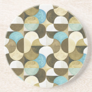 Abstract Watercolor Hand Drawn Coaster