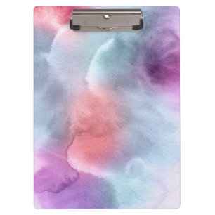 Abstract watercolor hand painted background 10 clipboard