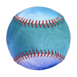 Abstract watercolor hand painted background 12 baseball