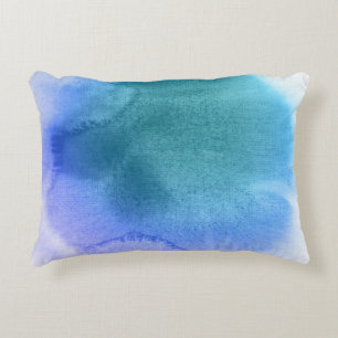 Abstract watercolor hand painted background 12 decorative pillow