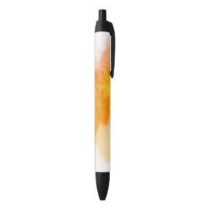 Abstract watercolor hand painted background 13 black ink pen