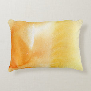 Abstract watercolor hand painted background 14 decorative pillow