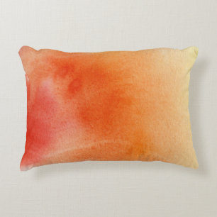 Abstract watercolor hand painted background 15 accent pillow