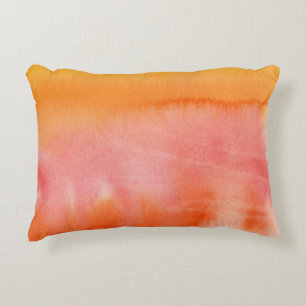 Abstract watercolor hand painted background 17 decorative pillow