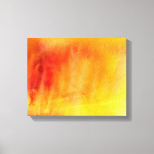 Abstract watercolor hand painted background 19 canvas print