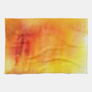 Abstract watercolor hand painted background 19 kitchen towel