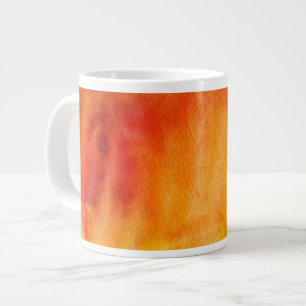 Abstract watercolor hand painted background 19 large coffee mug