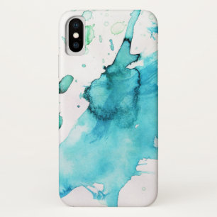 Abstract watercolor hand painted background 2 3 iPhone x case