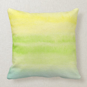 Abstract watercolor hand painted background 2 throw pillow