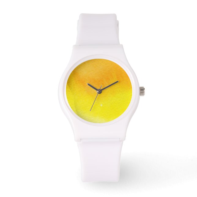Abstract watercolor hand painted background 2 watch (Front)