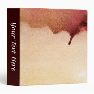 Abstract watercolor hand painted background 3 binder