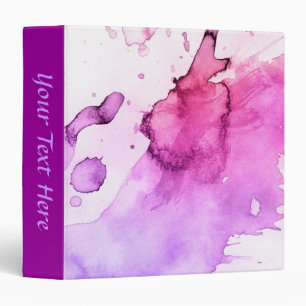Abstract watercolor hand painted background 5 binder