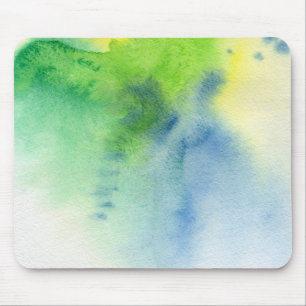 Abstract watercolor hand painted background 8 mouse pad