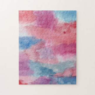 Abstract Watercolor Jigsaw Puzzle