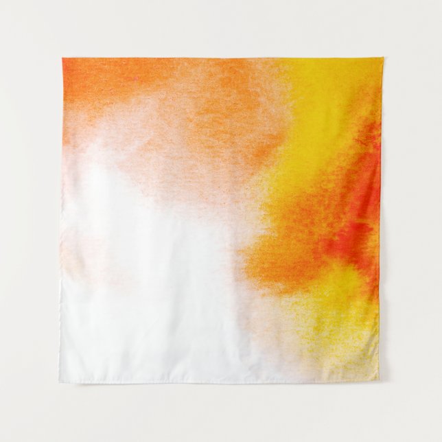 Abstract watercolor luxury fluid art painting. han tapestry (Front)