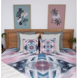 Abstract Watercolor Paint Strokes Pillowcase