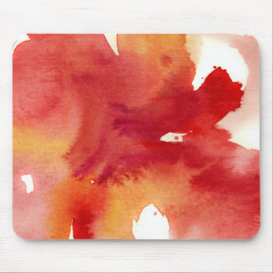 Abstract watercolor paintings mouse pad