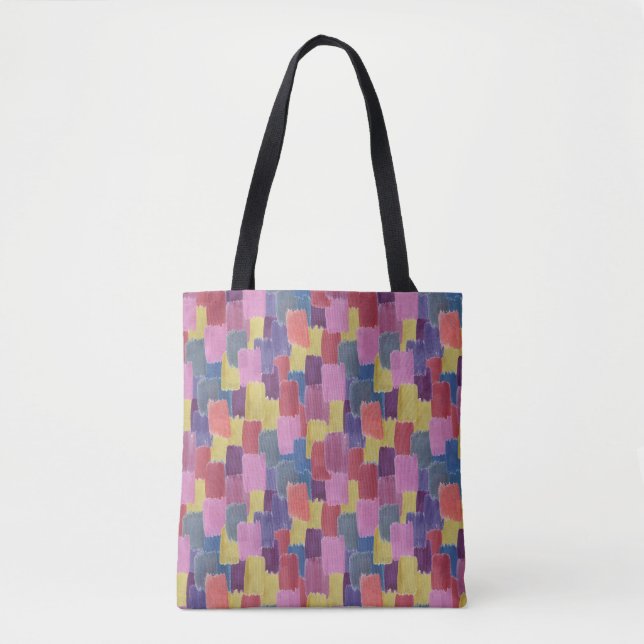Abstract watercolor: seamless splash background. tote bag (Front)