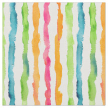 Abstract Watercolor Stripes