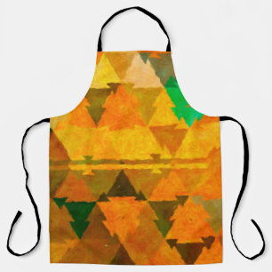 Abstract watercolor texture background. Oil painti Apron