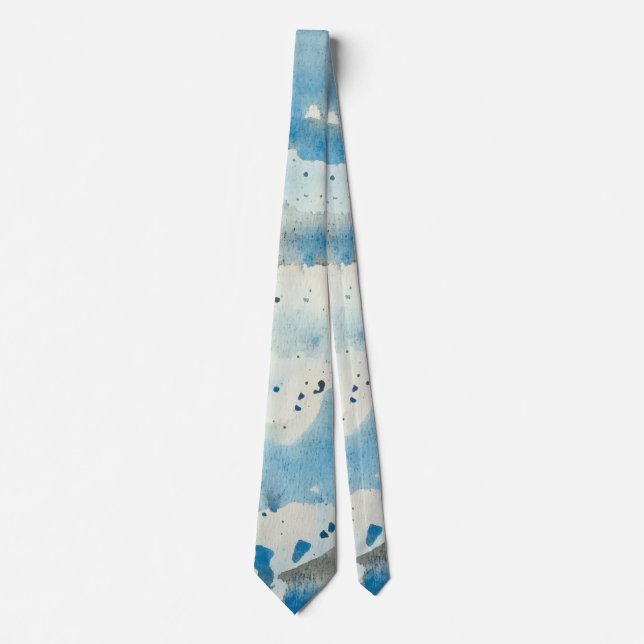 abstract watercolor tie (Front)