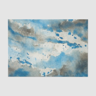 abstract watercolor tissue paper