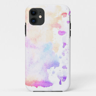 Abstract watercolors art iPhone 11 case