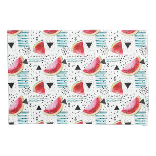 Abstract Watermelon Pattern Pillowcase