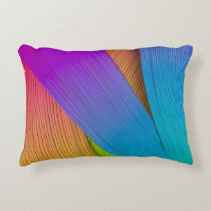 Abstract wave background. 3D illustration.3d, 3d i Accent Pillow