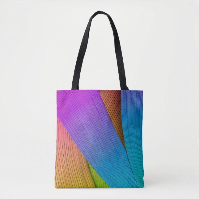 Abstract wave background. 3D illustration.3d, 3d i Tote Bag (Front)