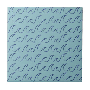Abstract Wave Tile