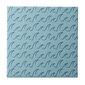 Abstract Wave Tile