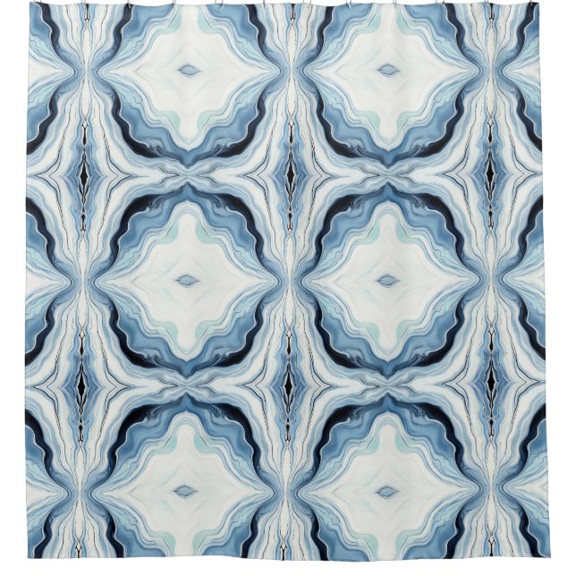 Abstract Waves clashing pattern (Front)
