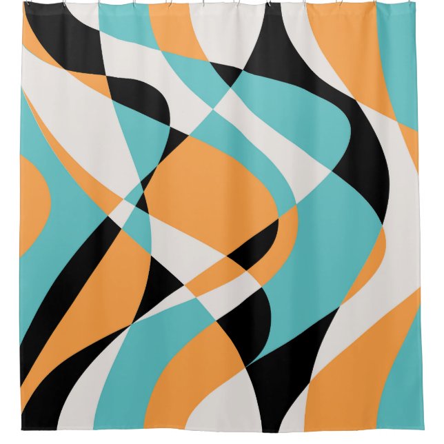 Abstract Waves Pattern Seamless Design (Front)