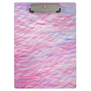 Abstract wavy pattern clipboard