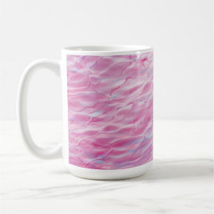 Abstract wavy pattern coffee mug