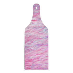 Abstract wavy pattern cutting board