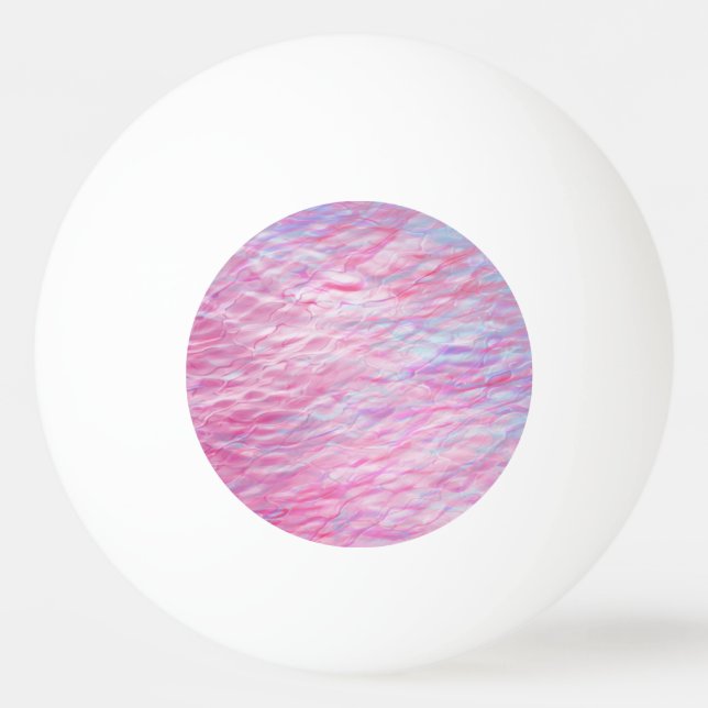Abstract wavy pattern ping pong ball (Front)