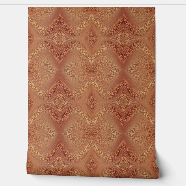 Abstract Wavy Pattern Wallpaper (Unrolling)