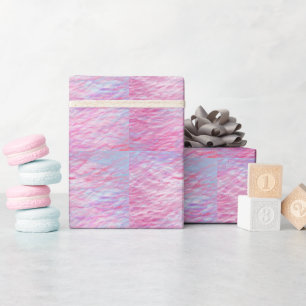 Abstract wavy pattern wrapping paper
