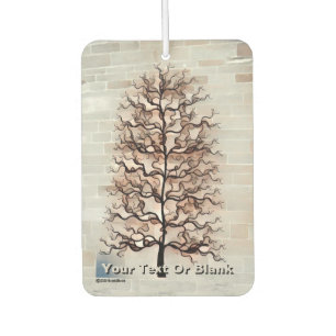 Abstract Wavy Tree Air Freshener