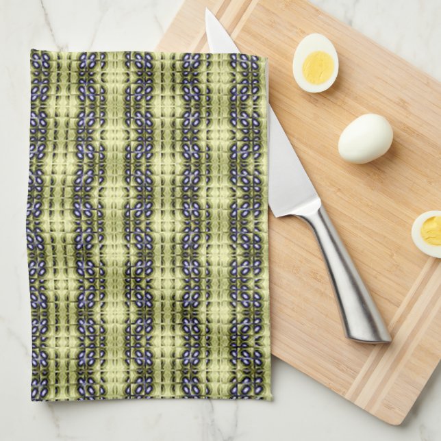 Abstract Weave Kitchen Towel (Quarter Fold)