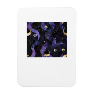 Abstract Whimsigoth Pattern Classic Magnet