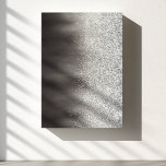 Abstract White And Grey Modern Glitter Painting Ca Canvas Print<br><div class="desc">Add a touch of modern elegance to your home décor with this stunning canvas print. Featuring an abstract design with shimmering silver glitter accents on a soft grey background, this piece creates a captivating and luxurious look. Perfect for your living room, bedroom, or office, this versatile artwork adds a touch...</div>