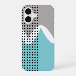 Abstract Wiggles iPhone 16 Case