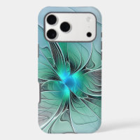 Abstract With Blue, Modern Fractal Art