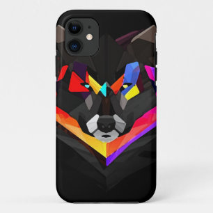 Abstract wolf iphone 11 case